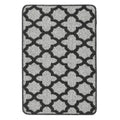 Moroccan Dark Grey Washable Mat or Runner