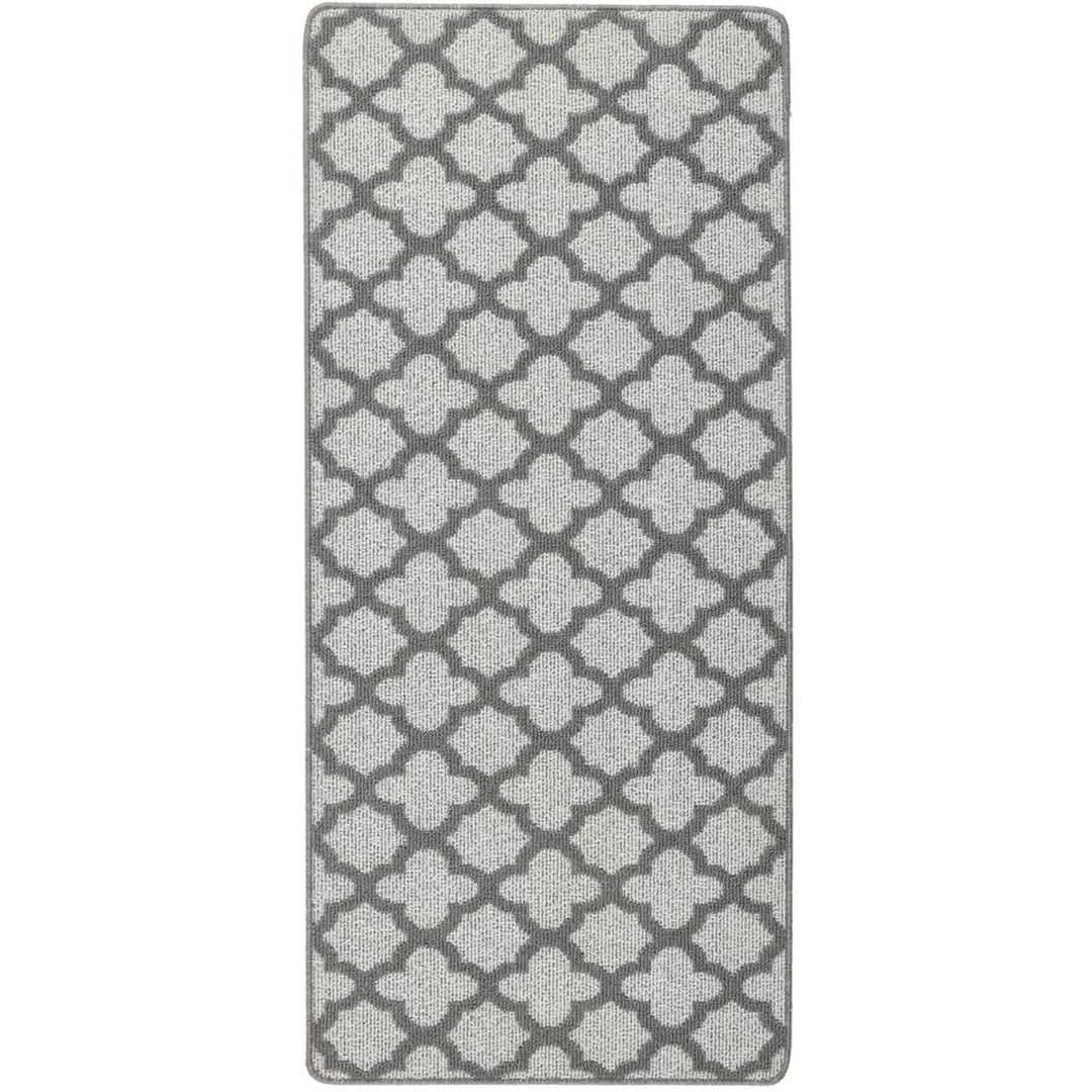 Moroccan Grey Washable Mat and Runner Eco-Friendly | THE RUGS