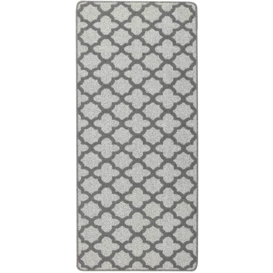Moroccan Grey Washable Mat and Runner Eco-Friendly | THE RUGS