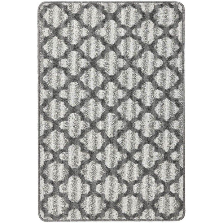 Moroccan Grey Washable Mat and Runner Eco-Friendly | THE RUGS