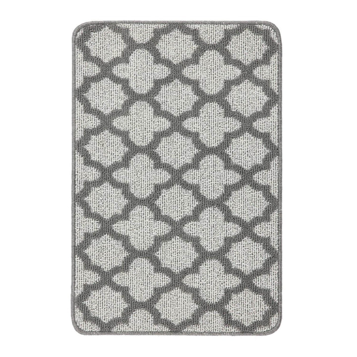 Moroccan Grey Washable Mat and Runner Eco-Friendly | THE RUGS