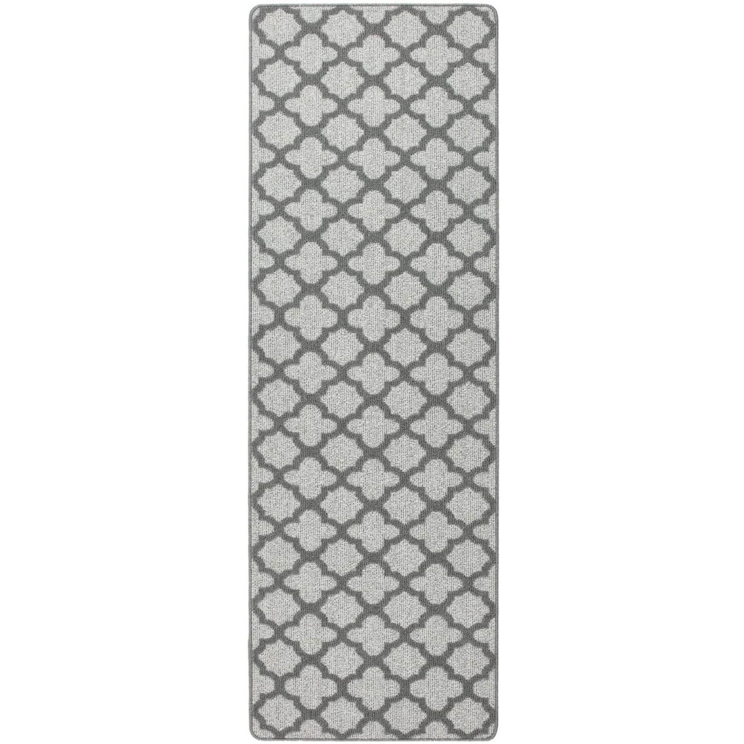 Moroccan Grey Washable Mat and Runner Eco-Friendly | THE RUGS