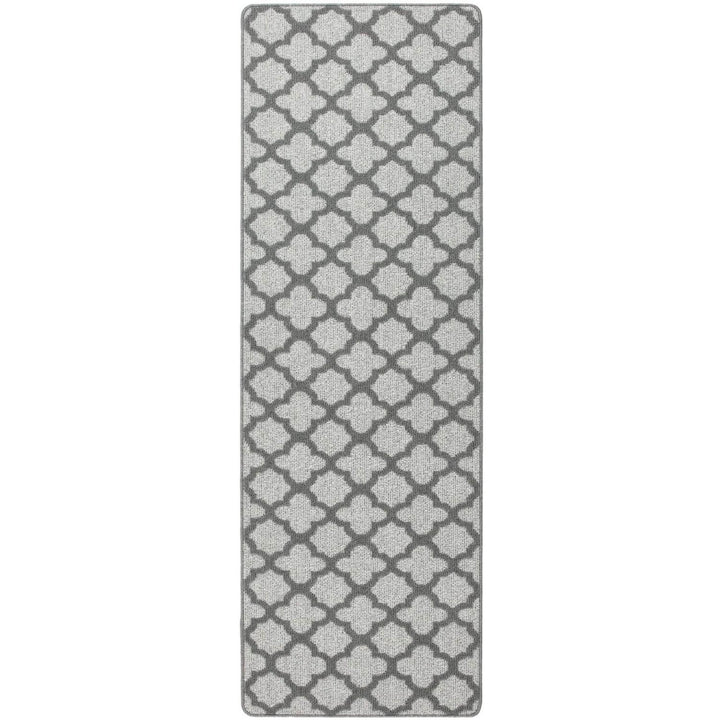 Moroccan Grey Washable Mat and Runner Eco-Friendly | THE RUGS