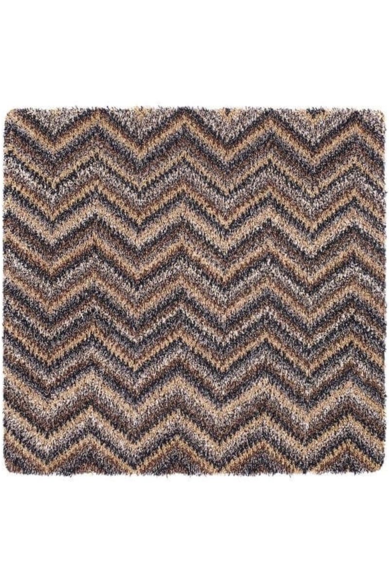 The Rugs Washable Chevron Mat in Multicolour | Practical