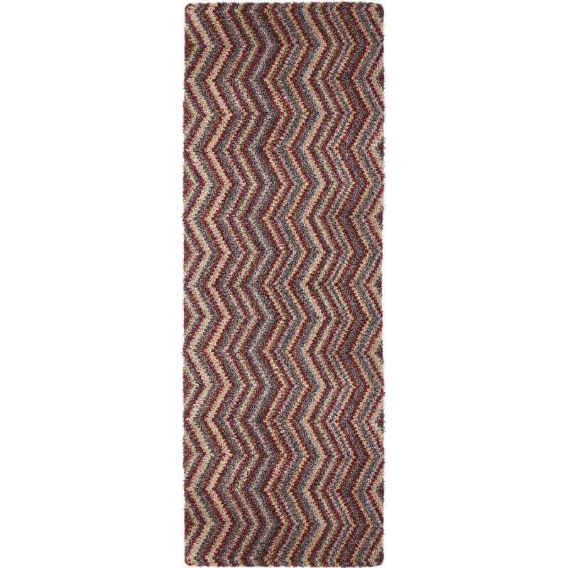 multicolour scpice zigzag mat 