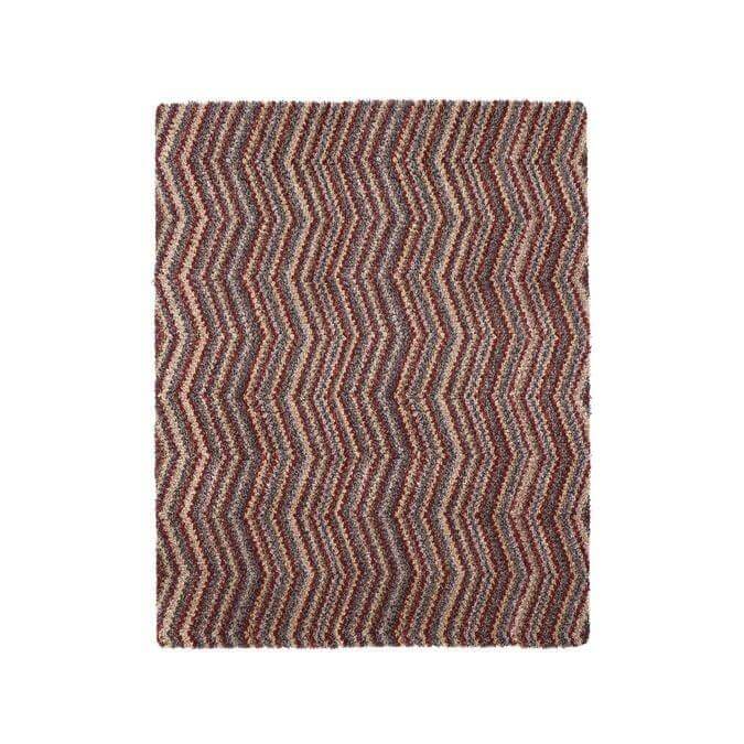 multicolour scpice zigzag mat 