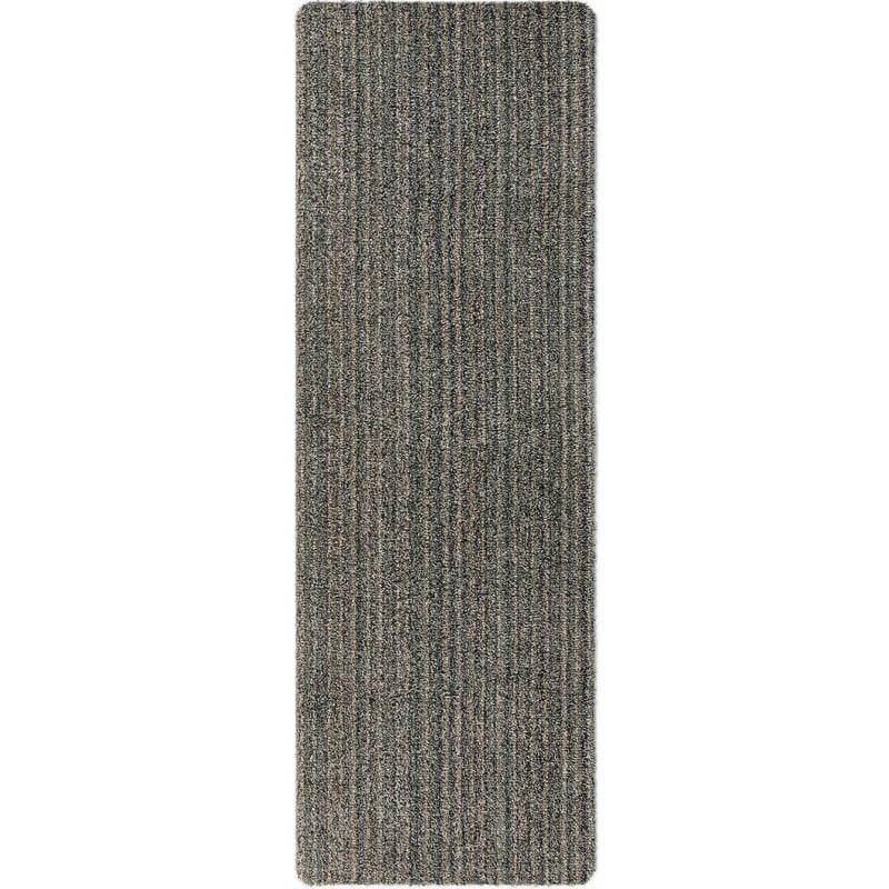 multicolour stripe washable runner mat