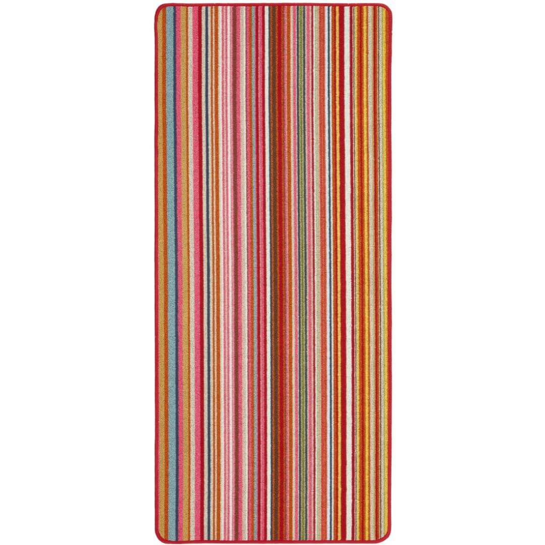 The Rugs Candy Washable Runner Rug: Stylish Stripe Design