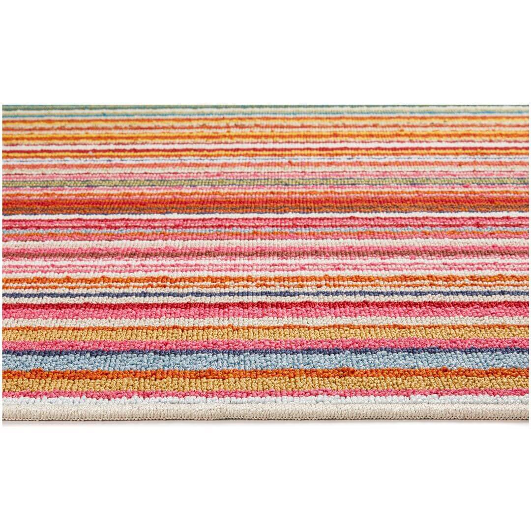 The Rugs Candy Washable Runner Rug: Stylish Stripe Design