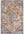 Short Pile Rug Strozzi Oriental Bordered Design