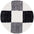 Geometric Design Thick Shaggy Area Rugs Grey | The Rugs