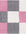 Geometric Design Thick Rugs Pink | The Rugs