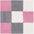 Geometric Design Thick Rugs Pink | The Rugs