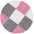 Geometric Design Thick Rugs Pink | The Rugs