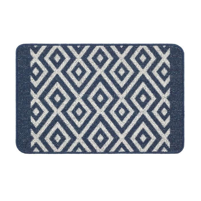 Washable Mat Diamond Design