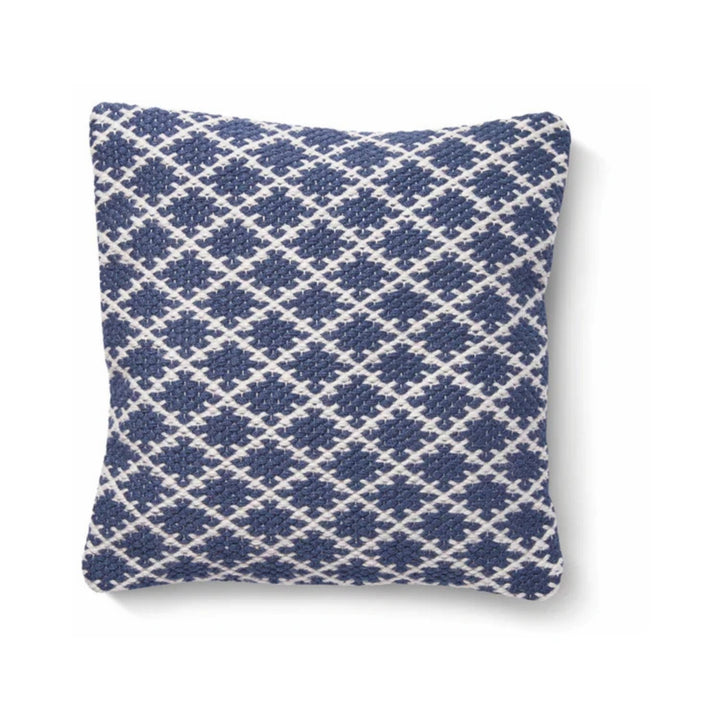 Trellis Design Woven Cushion |Eco-Friendly Comfort |The Rugs