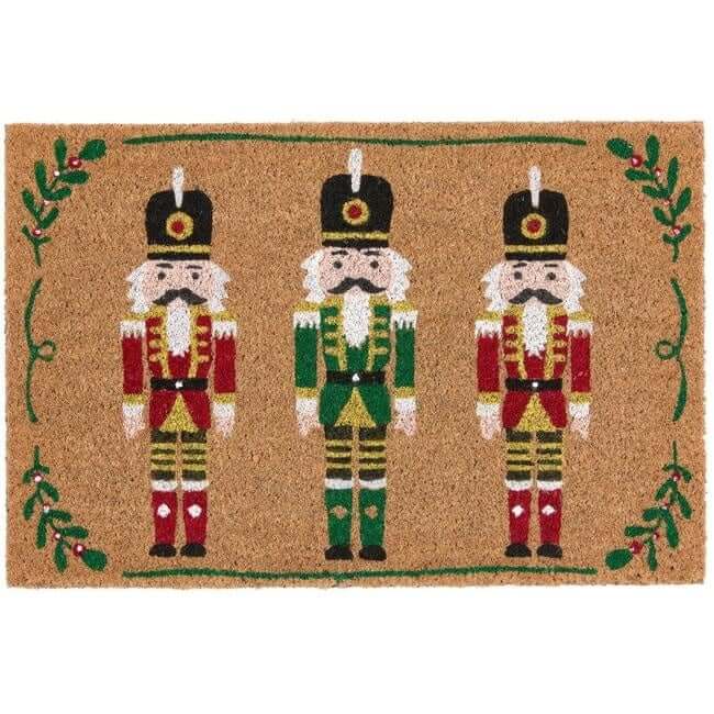 Coir Doormat Christmas & Halloween Design