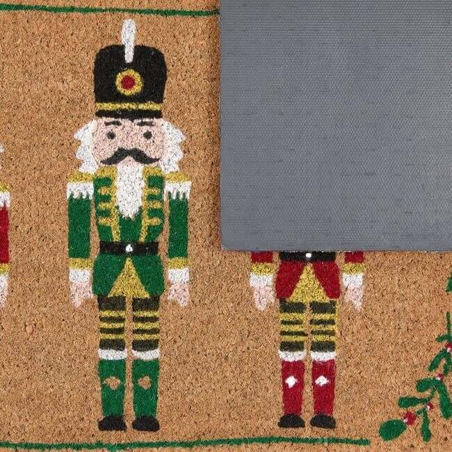 Coir Doormat Christmas & Halloween Design