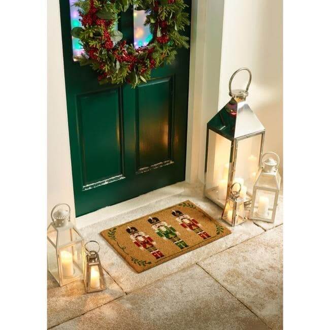 Coir Doormat Christmas & Halloween Design