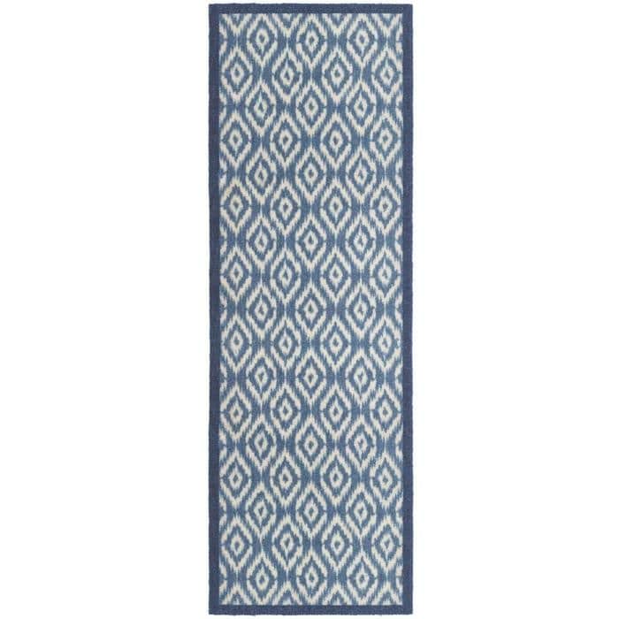 The Rugs Washable Geometric Mat & Runner: Stylish Durable