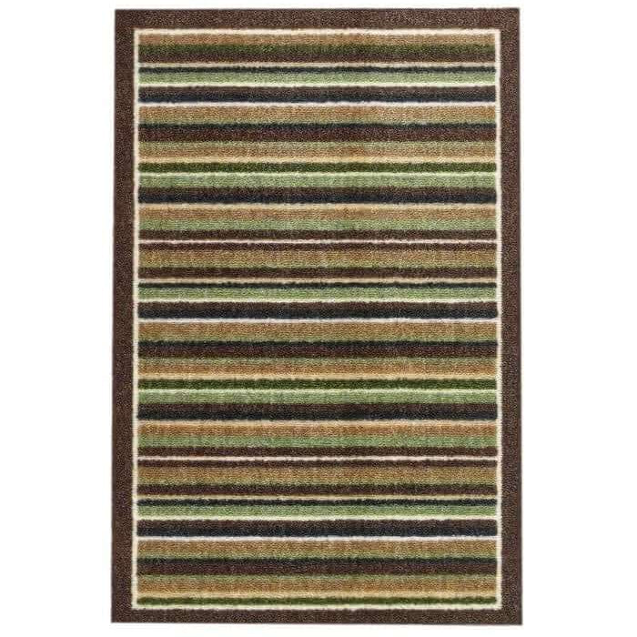 The Rugs Washable Geometric Mat & Runner: Stylish Durable