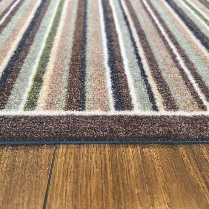 The Rugs Washable Geometric Mat & Runner: Stylish Durable