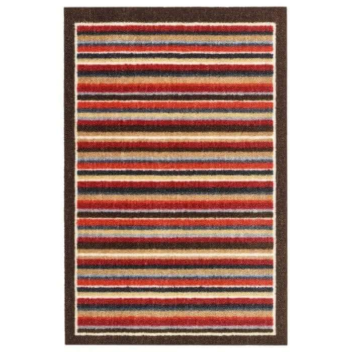 The Rugs Washable Geometric Mat & Runner: Stylish Durable