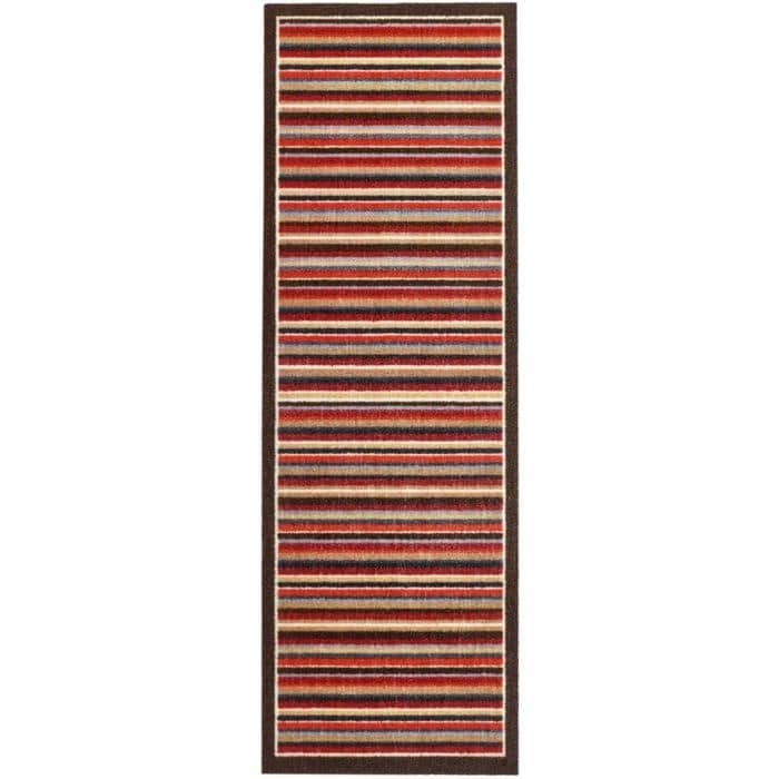 The Rugs Washable Geometric Mat & Runner: Stylish Durable