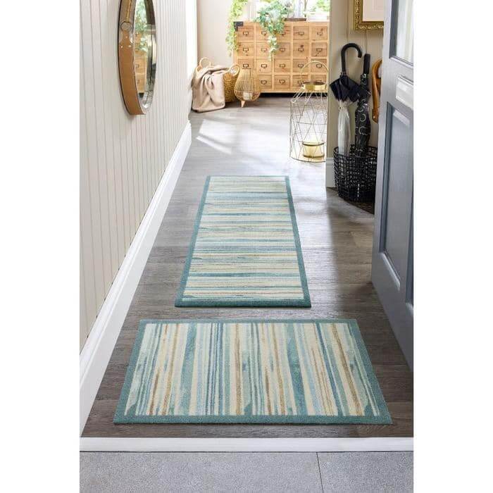 Nylon Geometric Mat and Runner