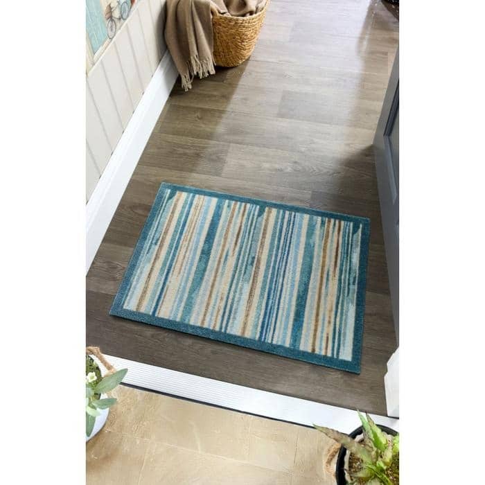 Nylon Geometric Mat and Runner