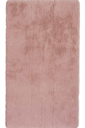 Luxury Fur Pink Shaggy Rug – Ultra-Soft Geometric