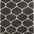 Trellis Design Thick Shaggy Area Rugs Dark Grey