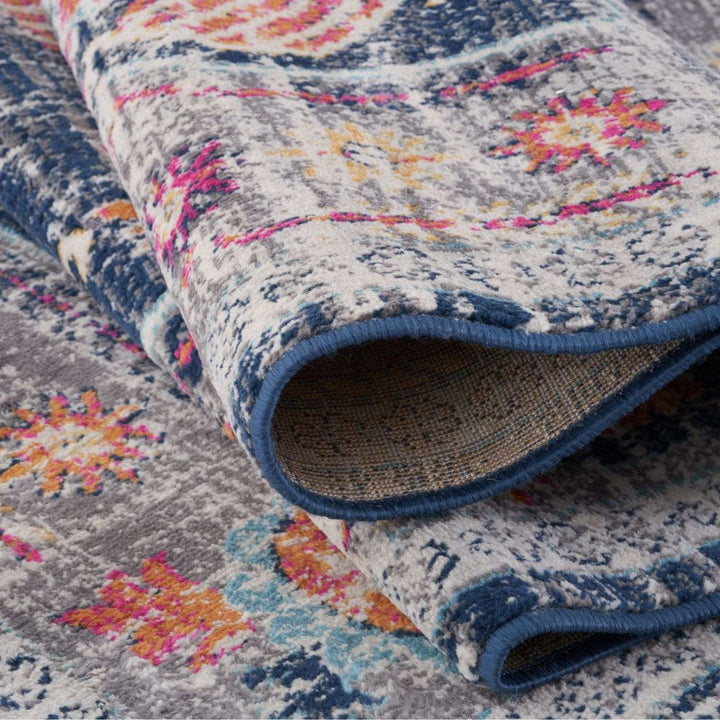 Living Room Rug Vintage in Multicolour