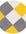 Myshaggy Geometric Yellow Rug