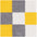Myshaggy Geometric Yellow Rug