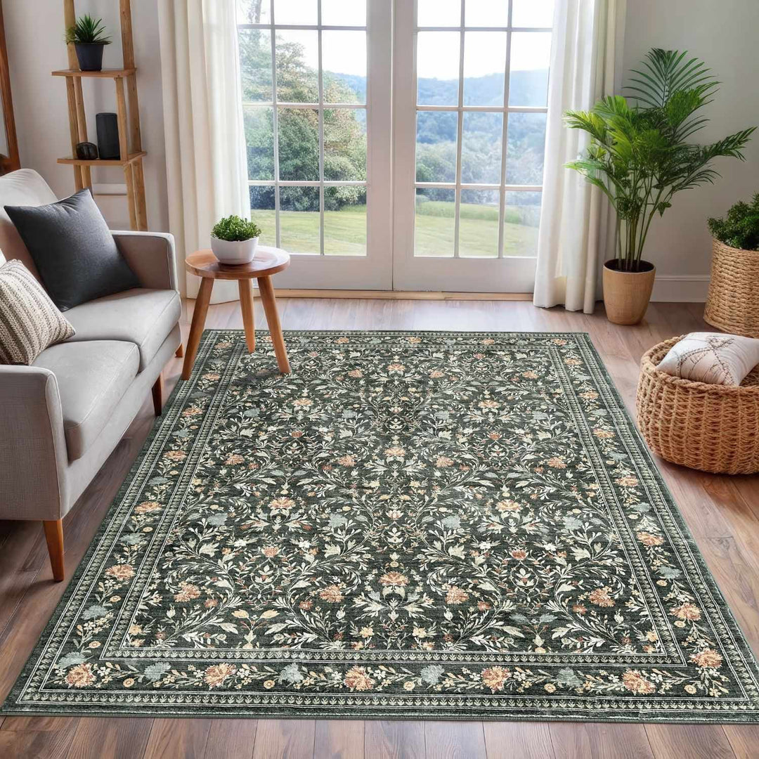 floral-green-rug-vintage-style-soft-underfoot