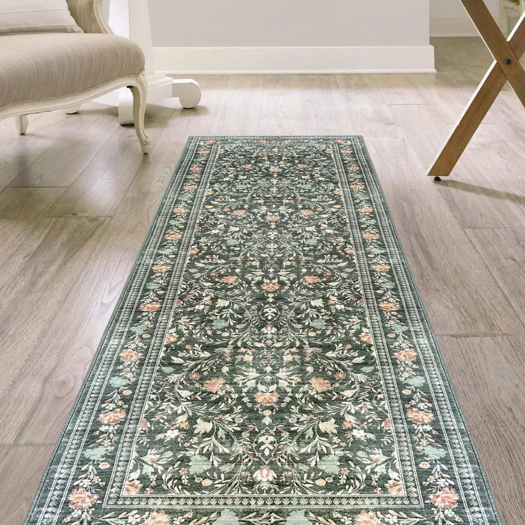 floral-green-rug-vintage-style-soft-underfoot