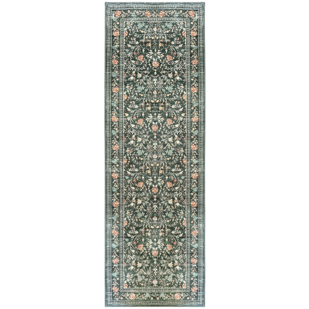 floral-green-rug-vintage-style-soft-underfoot