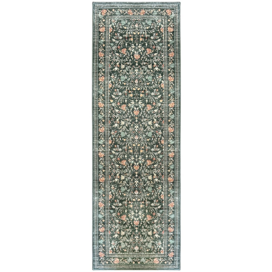 floral-green-rug-vintage-style-soft-underfoot