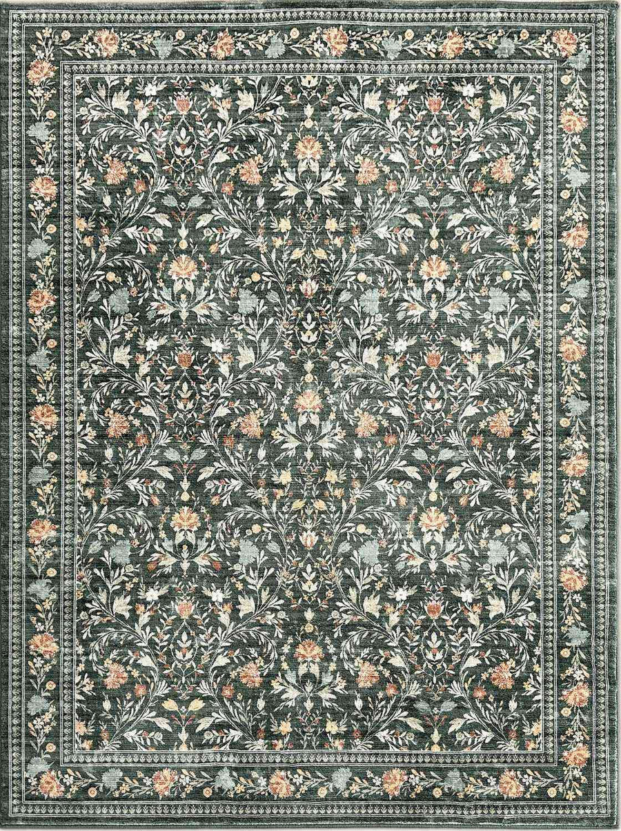 floral-green-rug-vintage-style-soft-underfoot