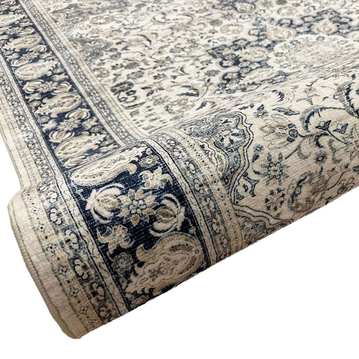 bordered-pattern-vintage-design-cream-blue-colours