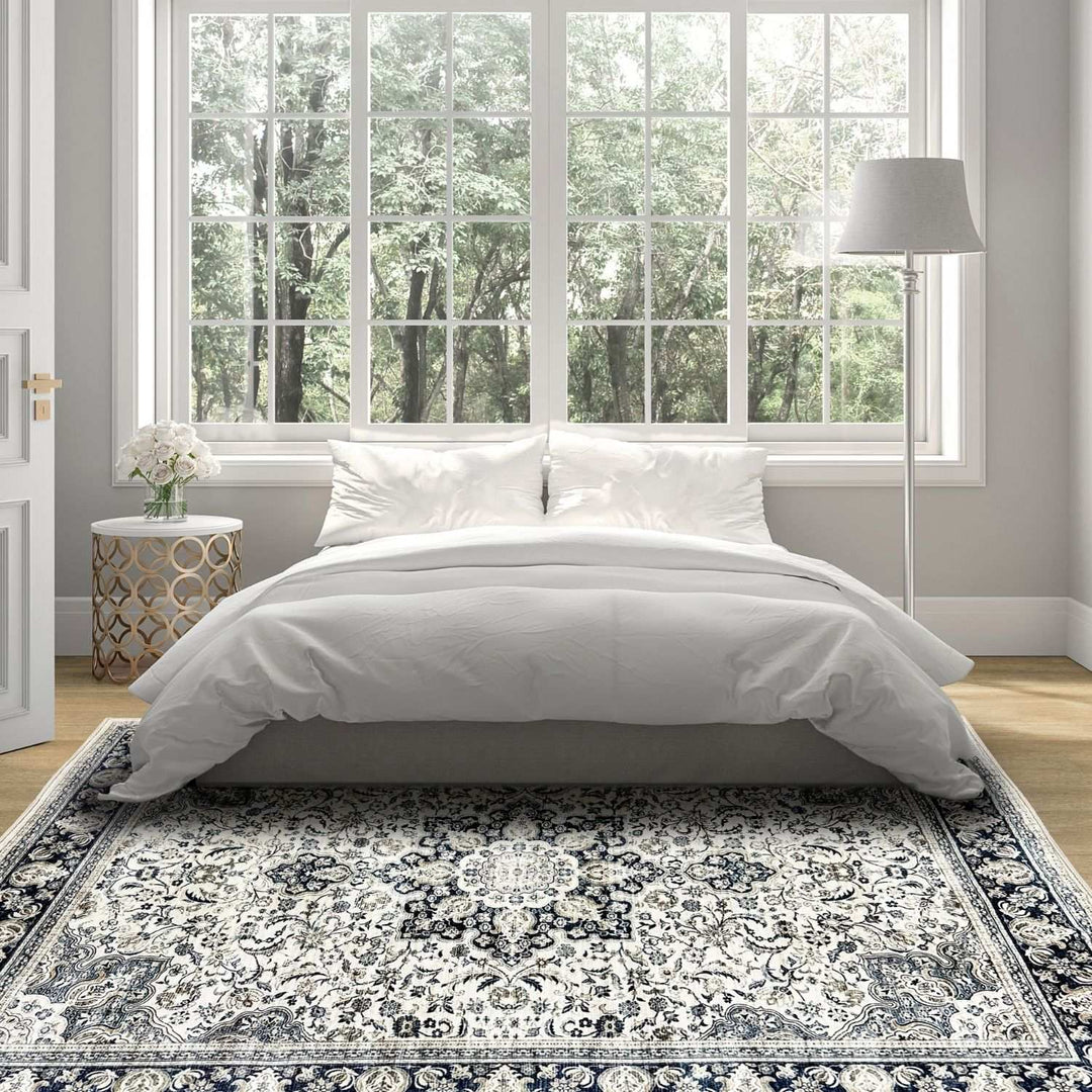bordered-pattern-vintage-design-cream-blue-colours