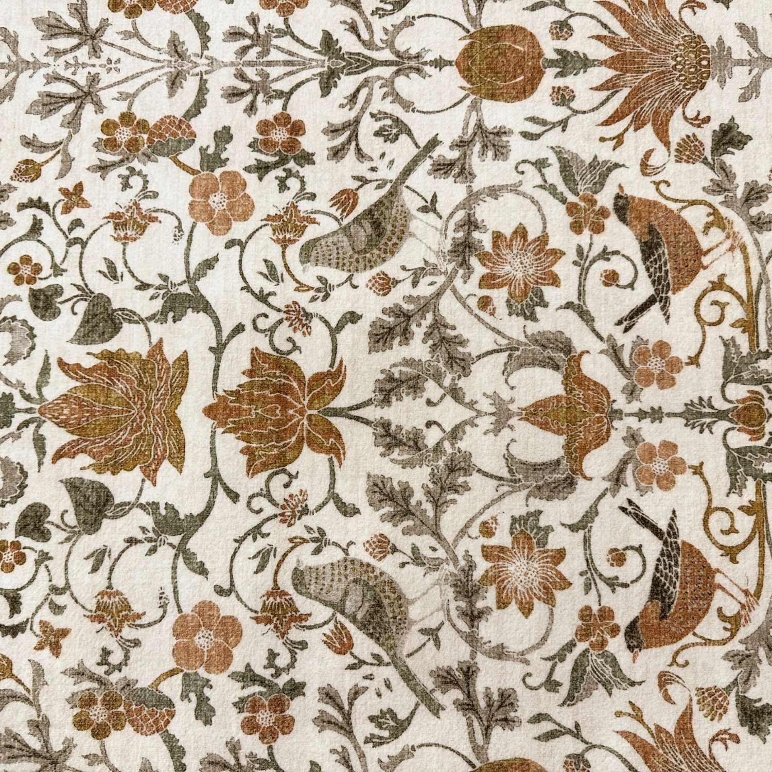 Secret-garden-vintage-style-beige-colour-durable material