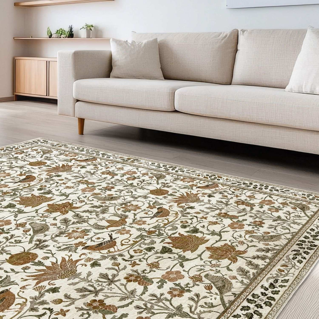 Secret-garden-vintage-style-beige-colour-durable material
