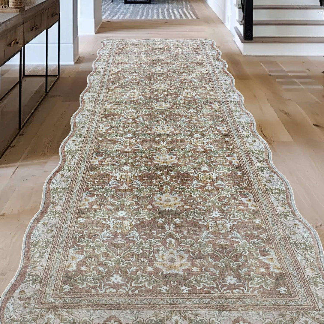 summer-rug-floral-design-beige-color-ideal for busy room