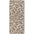 The Rugs Washable Geometric Mats in Cream & Brown | Non-Slip