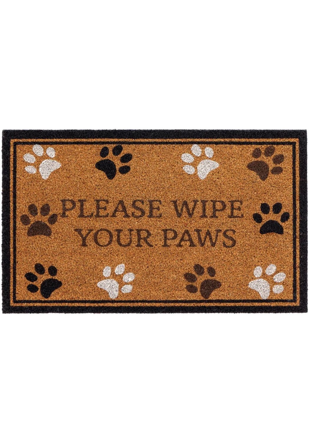 The Rugs Quality Eco-Friendly Coir Doormat 45x75cm Stylish