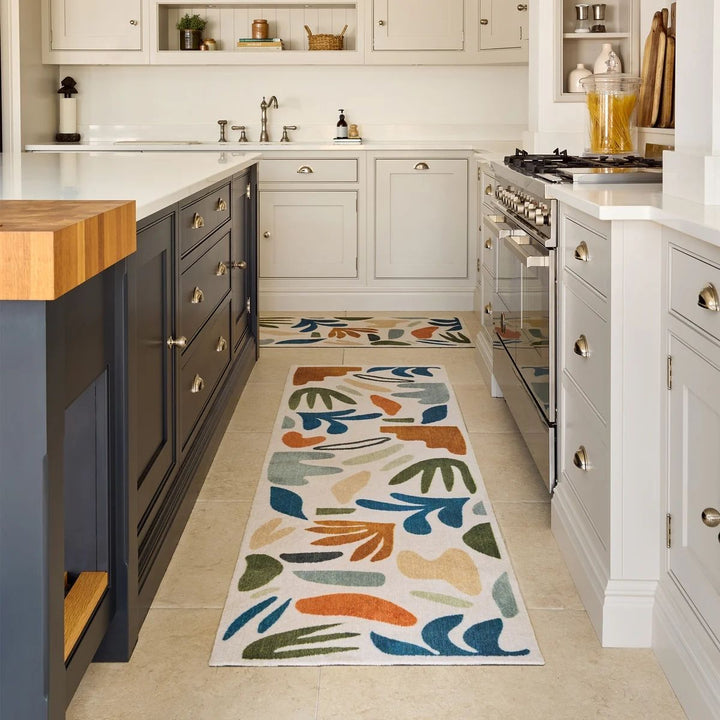 Abstract Multicolour Runner Rug– 65 x 230 cm