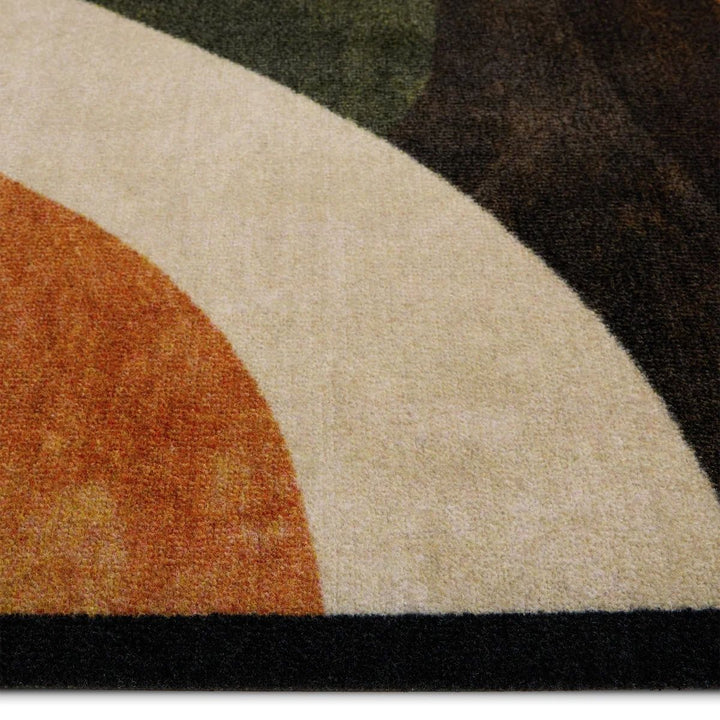 Abstract Multicolour Runner Rug– 65 x 230 cm