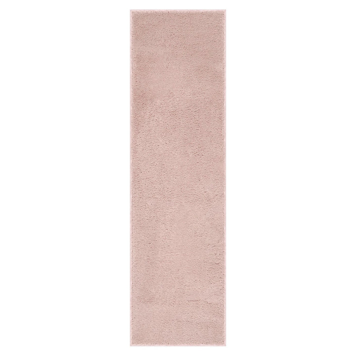Washmellow pink washable runner, top view of the 80x280 runner | The Rugs